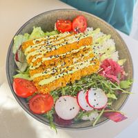 Katsu Tofu Bowl  at VEG in Split