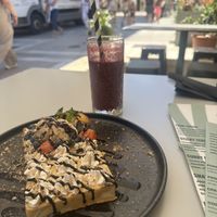 Sweet waffle   at VEG in Split