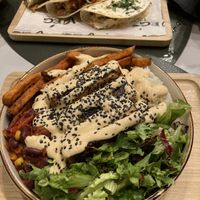 Tacos and a bowl  at VEG in Split