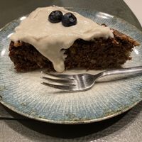 Delicious carrot cakee  at VEG in Split