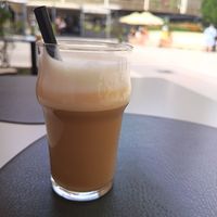 Hot Oat Latte at VEG in Split