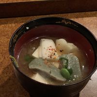 Soup at Rakuraku in Kyoto