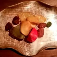 Le dessert du jour at Rakuraku in Kyoto