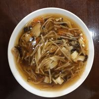 Hot and Sour Soup (酸辣湯) at HéJiā Běi Ān SùShí DiǎnXīn 合家北安素食點心 in Taipei