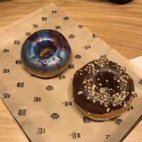 Vegan doughnuts! at Space Burger in Vienna