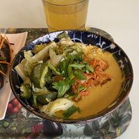 Tibetan Mama, et ice tea maison  at Le Botaniste - Bailli in Brussels