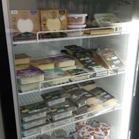Vegan cheese and yogurts at Vegetus in Dnipro