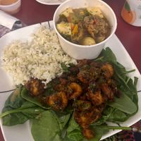 Vegan Calamari and Gumbo  at KraVegan in Jacksonville