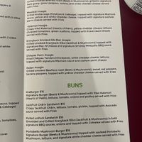 Menú  at KraVegan in Jacksonville