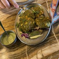 Hara Bahra kababs entree   at Coriander's - St Asaph in Christchurch