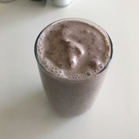 Chocolate milkshake at The Greenside Cafe in Johannesburg