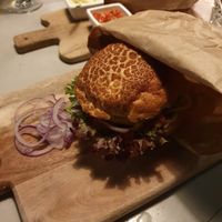 Beyond meat burger at Eetcafe Plan B in Leusden