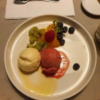 Vegan ijsproeverij at Eetcafe Plan B in Leusden