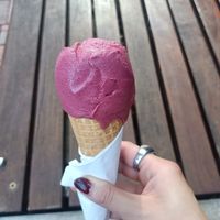 boysenberry gelato - YUM at Augustus Gelatery in Upper Ferntree Gully