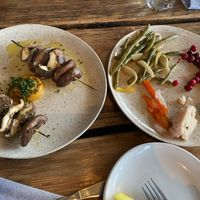 Mushrooms and pickle plate #Veganuary at Pickled Fish in Long Beach