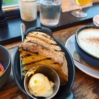 Grilled sourdough bread    at Pickled Fish in Long Beach