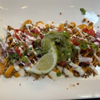 Nachos (1/2 order)  at Blossoming Lotus - Irvington in Portland
