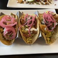 Breakfast tacos   at Blossoming Lotus - Irvington in Portland