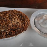 Pie/cobbler at Blossoming Lotus - Irvington in Portland