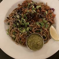 Yakisoba noodles  at Blossoming Lotus - Irvington in Portland