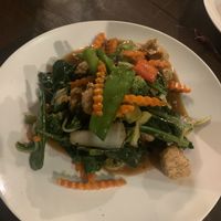Vegan Chicken Garlic and Pepper at Sukkho Thaii in Thirroul