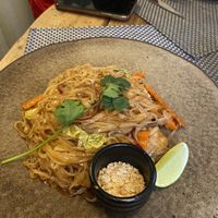 Vegan pad Thai  at Giggling Squid in Beaconsfield