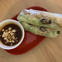 Rice paper rolls at Saigon Chopsticks in The Entrance
