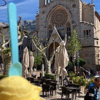 Sóller  at Gelat Sóller - Plaça des Mercat in Mallorca