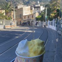   at Gelat Sóller - Plaça des Mercat in Mallorca