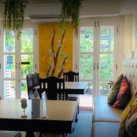 Main room at Shewe Vegan & Vegetarian Cafe in Chiang Mai