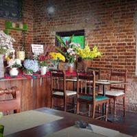 Inside at Shewe Vegan & Vegetarian Cafe in Chiang Mai