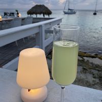 Cadushy cocktail at Sebastian's in Kralendijk