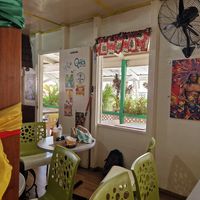 Such a beautiful place and beautiful terrace 😍 at StarLine Ital Kitchen in Roseau