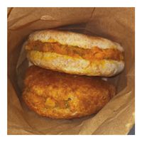 Stuffed Bakes at StarLine Ital Kitchen in Roseau