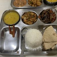 Classic thali  at Suryoday in Varanasi