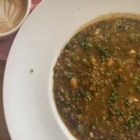 Ayurvedic lentil stew at April in Feldkirch