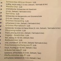 teas at April in Feldkirch