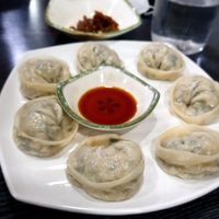 dumplings at Dotori Kalguksu in Seoul