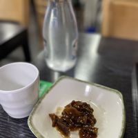 Side dish  at Dotori Kalguksu in Seoul