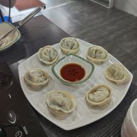 The vegan mandus at Dotori Kalguksu in Seoul