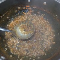 Porridge at Dotori Kalguksu in Seoul