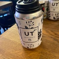 Chai latte with Macadamia milk at UT47 Manhattan in New York City