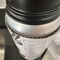 Maple latte with oat milk packaged so it doesn’t spill  at UT47 Manhattan in New York City