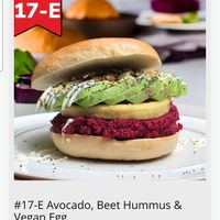 Veggie burger at UT47 Manhattan in New York City
