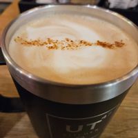 Ginger latte at UT47 Manhattan in New York City