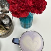 Delicious latte  at UT47 Manhattan in New York City
