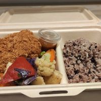 Affordable balanced meal at Peace Cafe - Shibuya Scramble Square in Tokyo