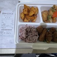 ~$8 four item lunch  at Peace Cafe - Shibuya Scramble Square in Tokyo