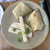 Veggie wrap  at Flores in Corte Madera