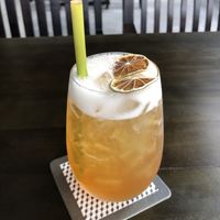 Lime & Lemongrass ice tea at La Gom Kitchen in Phu Quoc